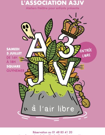 Affiche spectacle 2021 - Association A3JV