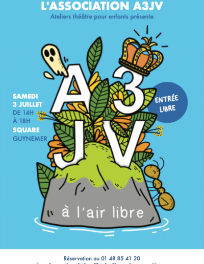 Affiche spectacle 2021 - Association A3JV