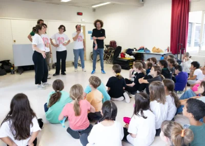 Répétitions spectacle Association A3JV Festival Cour & Jardin 2025