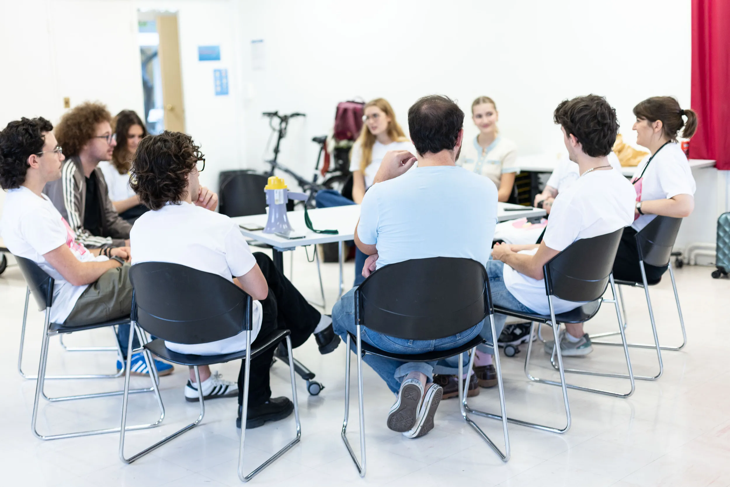 réunion équipe association A3JV - ateliers théâtre pour enfants