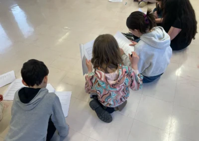 Découverte et lecture texte spectacle fin d'année Association A3JV juin 2025