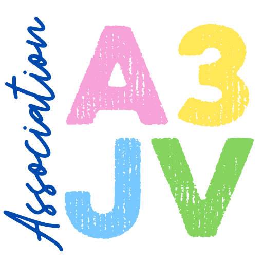 Logo association A3JV - ateliers théâtre pour enfants à Champigny-sur-Marne
