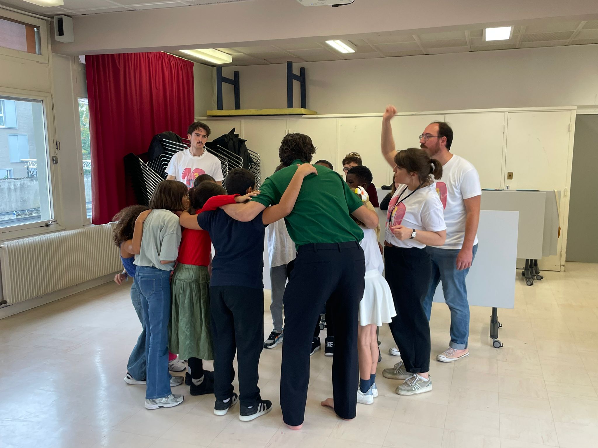 L'équipe de l'association A3JV