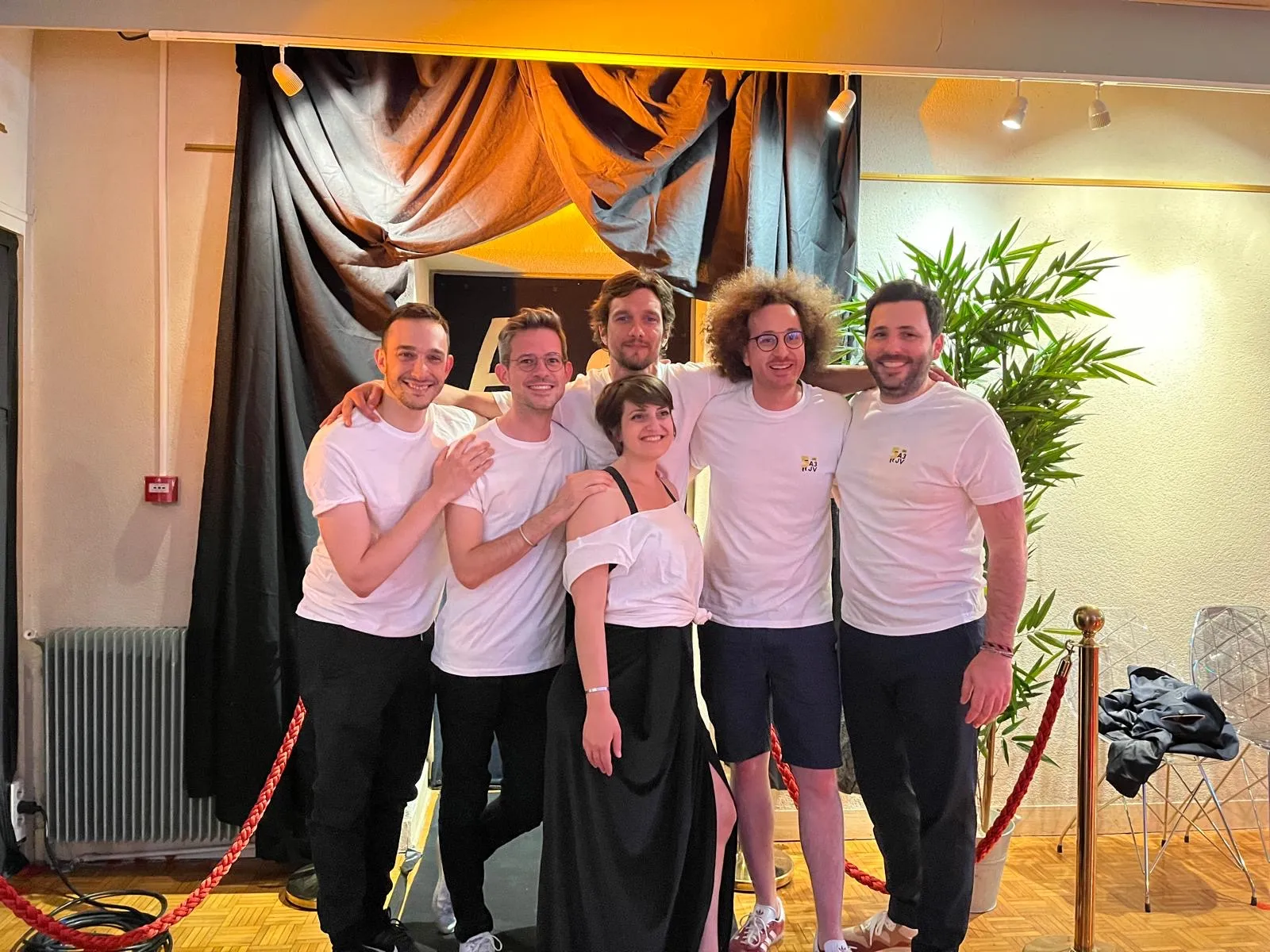 l'équipe de l'association A3JV